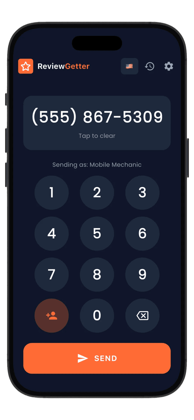 Review Getter App Screenshot
